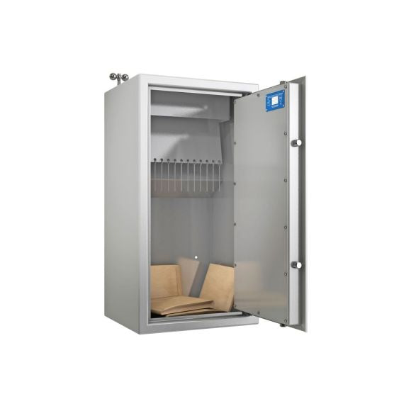 Coffre fort dépôt de fonds - Levier avec système anti-pêche - homologué Classe S1 - Serrure électronique - HARTMANN SE 901