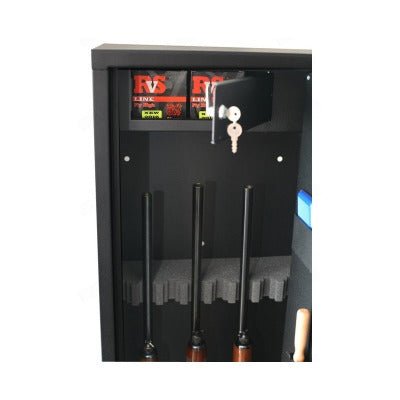 Armoire 8 fusils + coffret interne - Serrure à clé - FORTIFY DELTA 8 - Lecoffrefort.com