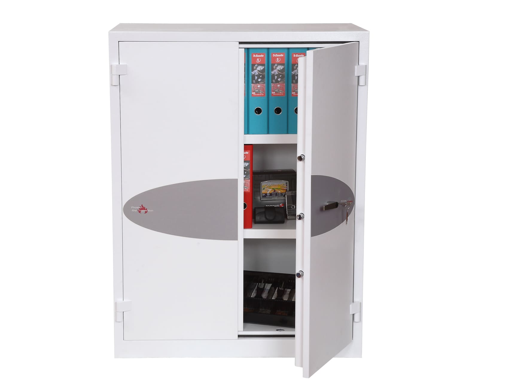 Armoire forte blindée - Serrure électronique - PHOENIX FIRE RANGER FS1512E - Lecoffrefort.com