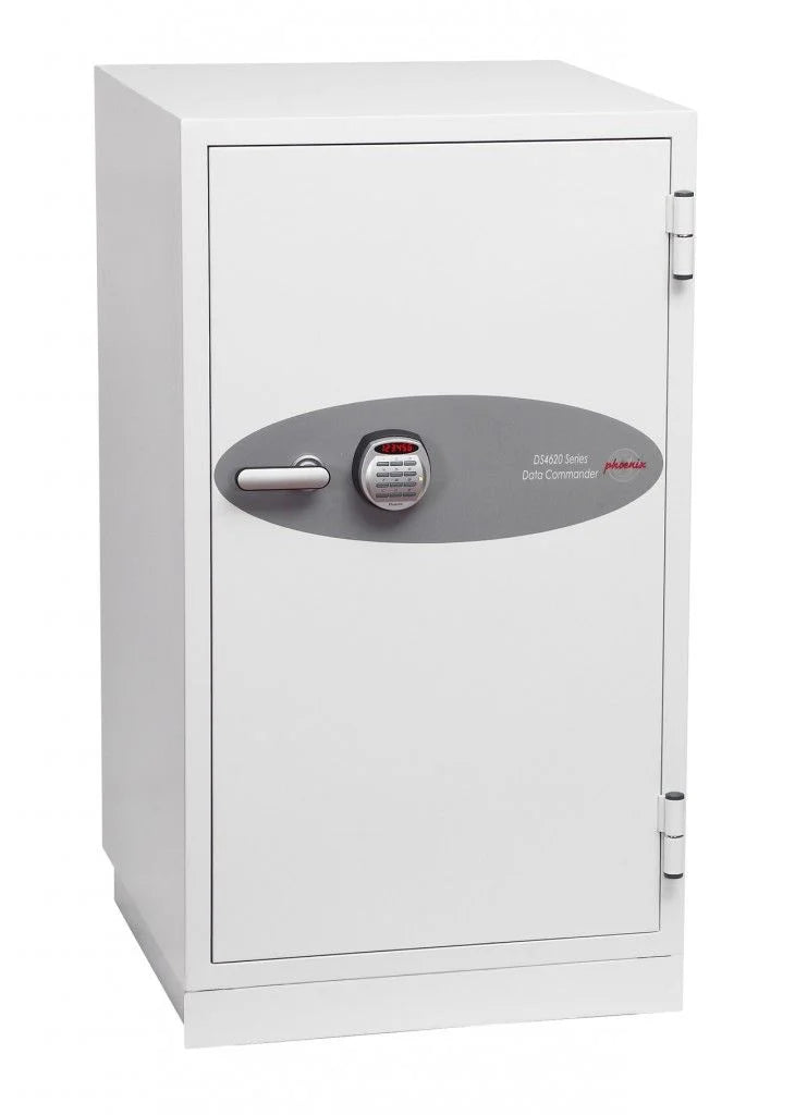 Armoire forte ignifuge 2 H - 2 étagères 5 plateaux multimedia - PHOENIX DATA COMMANDER DS4621 - Lecoffrefort.com
