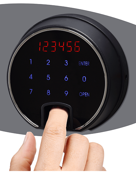 Armoire forte ignifuge - 2 H - 2 étagères 5 plateaux multimedia - PHOENIX DATA COMMANDER DS4622 - Lecoffrefort.com