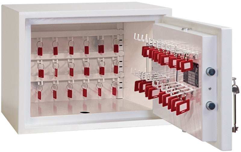 Coffre à clés avec fente de dépôt - 42 Clés - Serrure à code - PHOENIX KS0041K - Lecoffrefort.com