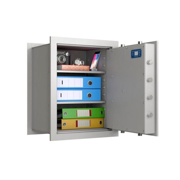 Coffre fort à emmurer Classe S1 - A2P et VDS - HARTMANN MURAL 50 - 51 litres - Lecoffrefort.com