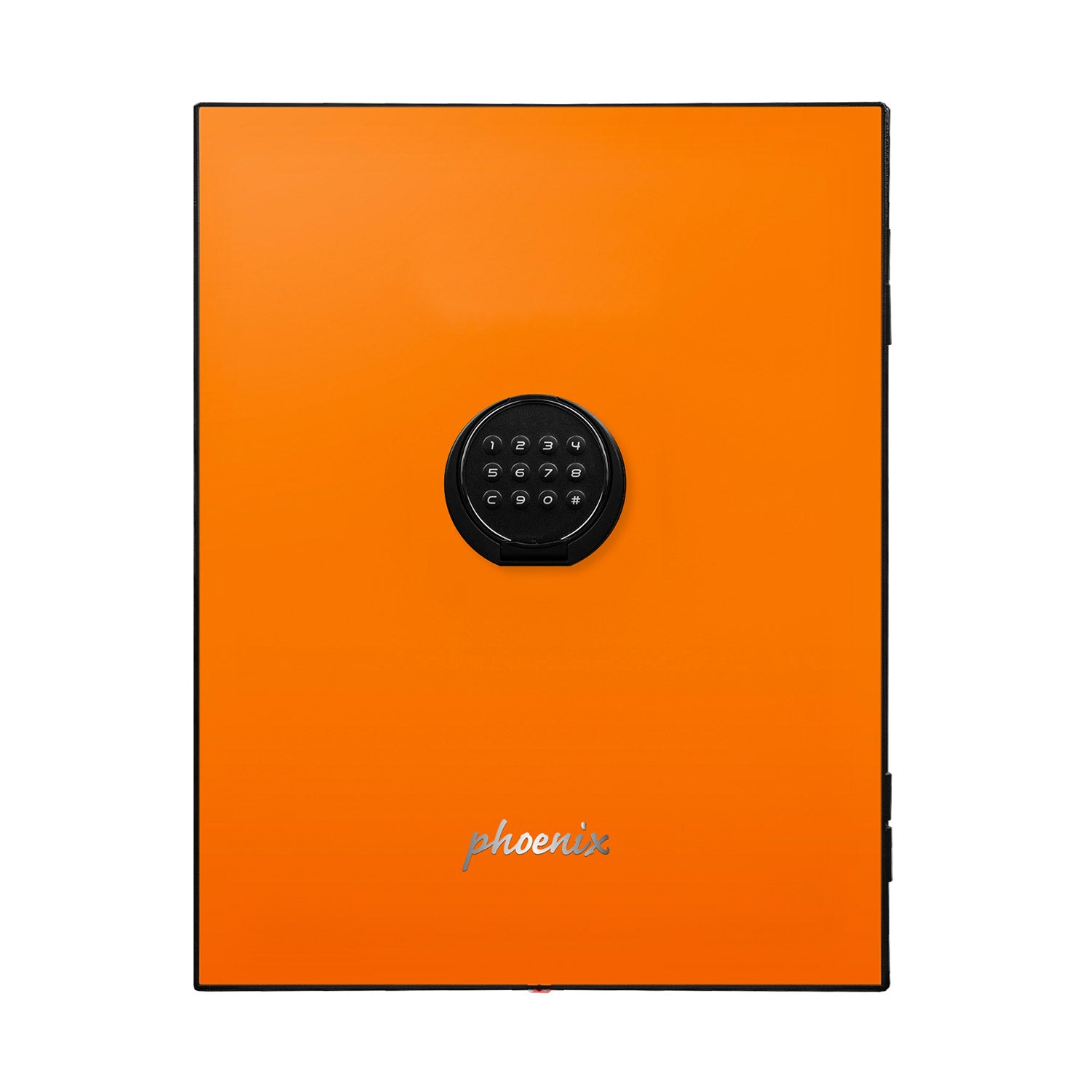 Coffre fort de Luxe avec panneau de porte orange et serrure électronique - PHOENIX SPECTRUM LS6001EO - Lecoffrefort.com