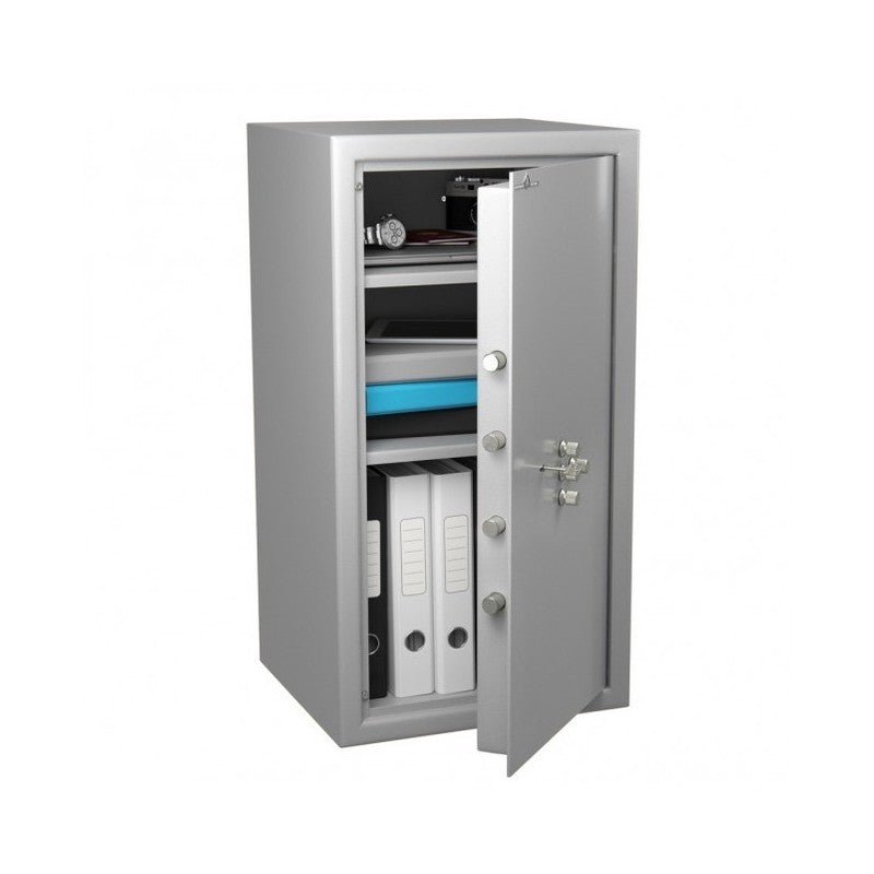 Coffre fort de sécurité Anti - Feu MB 80 G2 Serrure à clés + mécanique - Lecoffrefort.com