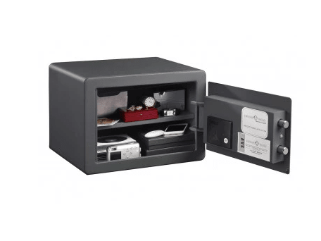 Coffre fort de sécurité - Serrure électronique + clé de sécours - HARTMANN ESSENTIAL SECURITY HES 15 - Lecoffrefort.com