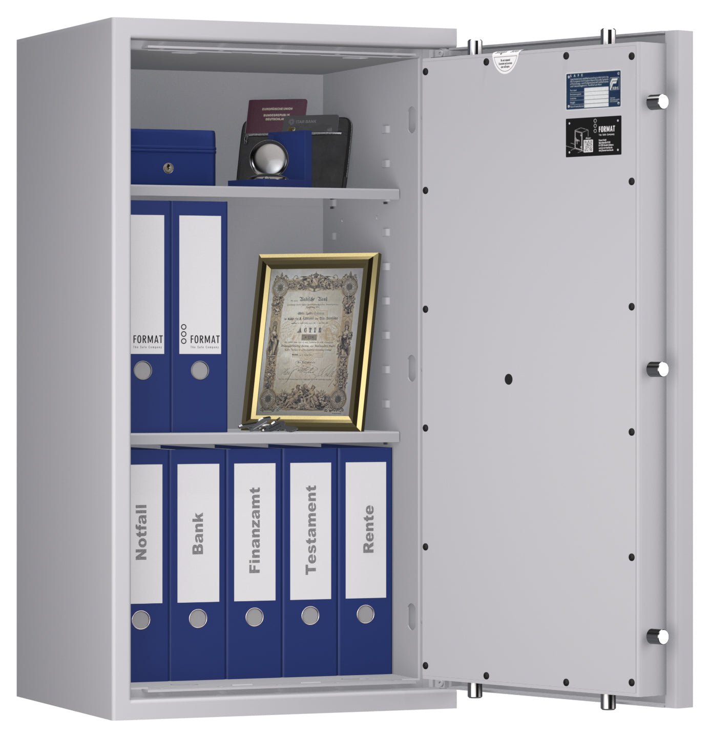 Coffre-fort FORMAT Lyra 5 Classe I – Anti-effraction certifié EN 1143-1 - Lecoffrefort.com