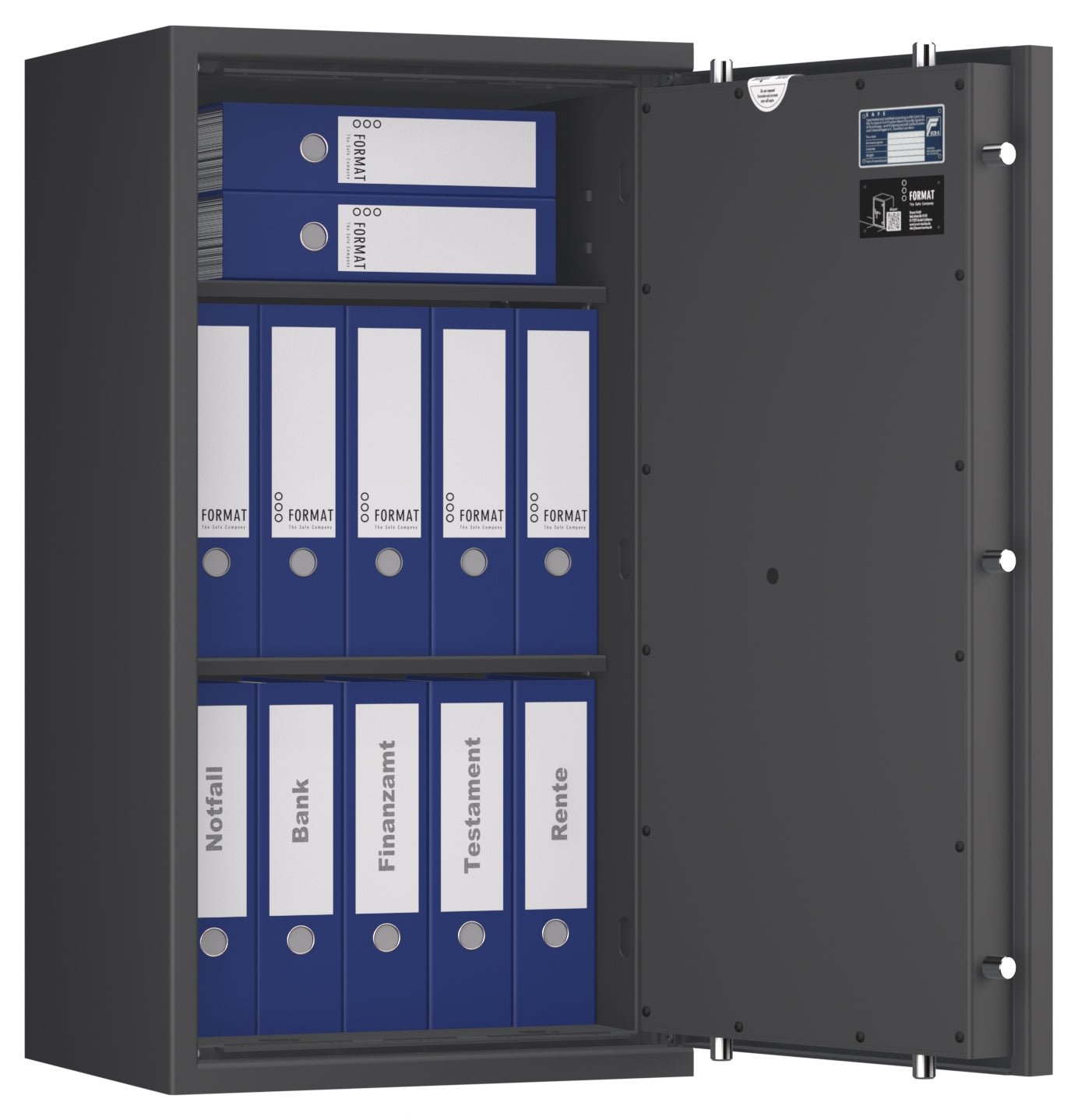 Coffre-fort FORMAT Lyra 5 Classe I – Anti-effraction certifié EN 1143-1 - Lecoffrefort.com
