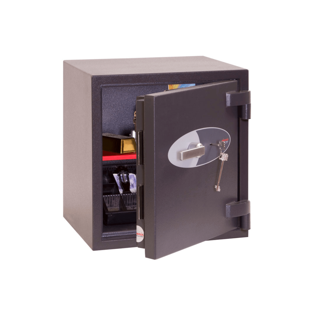 Coffre fort ignifuge 30 min - haute sécurité certifié - Grade 2 anti vol - 56 L - PHOENIX MERCURY HS2051 - Lecoffrefort.com
