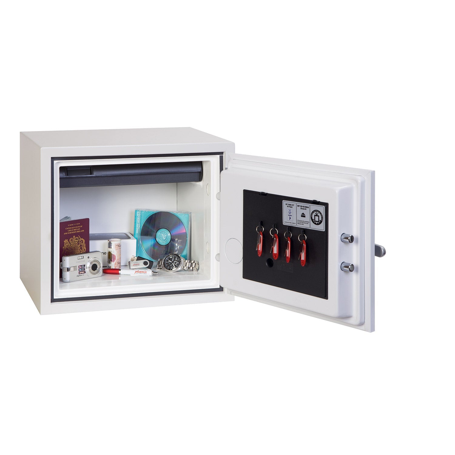 Coffre fort ignifuge - 60 min - 19 L - PHOENIX TITAN AQUA FS1281 - Lecoffrefort.com