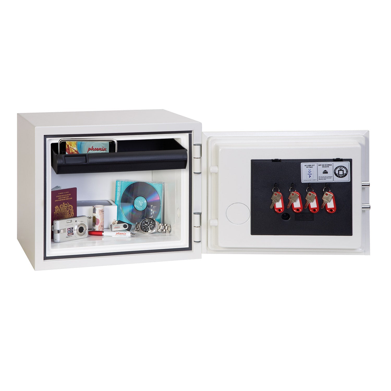 Coffre fort ignifuge - 60 min - 19 L - PHOENIX TITAN AQUA FS1281 - Lecoffrefort.com