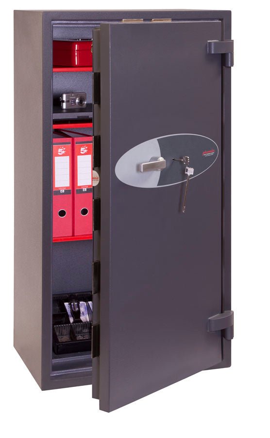 Coffre fort ignifuge certifié - 30 min papier - Grade 3 anti vol - 197 L - PHOENIX ELARA HS3554 - Lecoffrefort.com