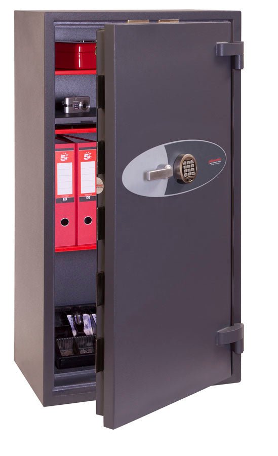 Coffre fort ignifuge certifié - 30 min papier - Grade 3 anti vol - 197 L - PHOENIX ELARA HS3554 - Lecoffrefort.com