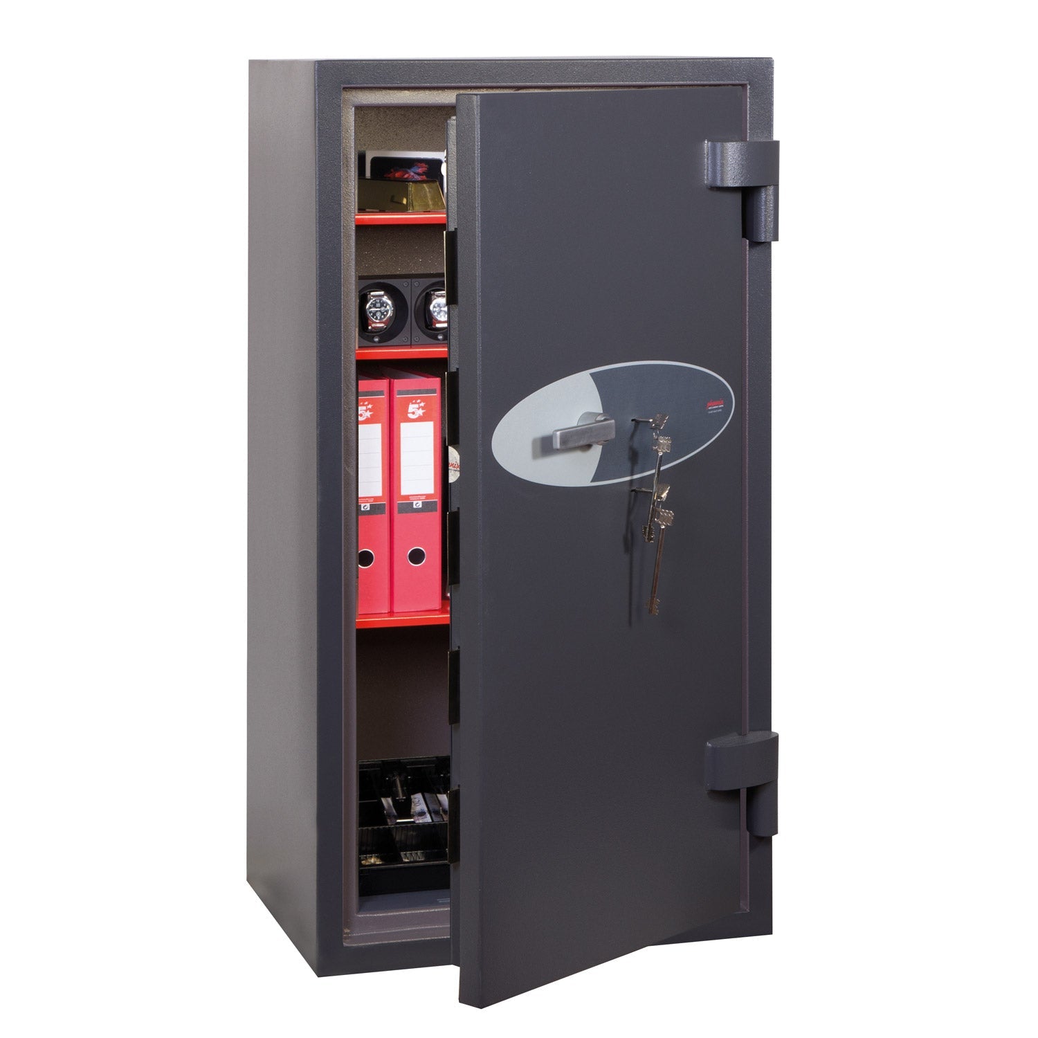 Coffre-fort Ignifuge KASO DS-4400 – 221 Litres – Serrure à Clé – Occasion En Très Bon état