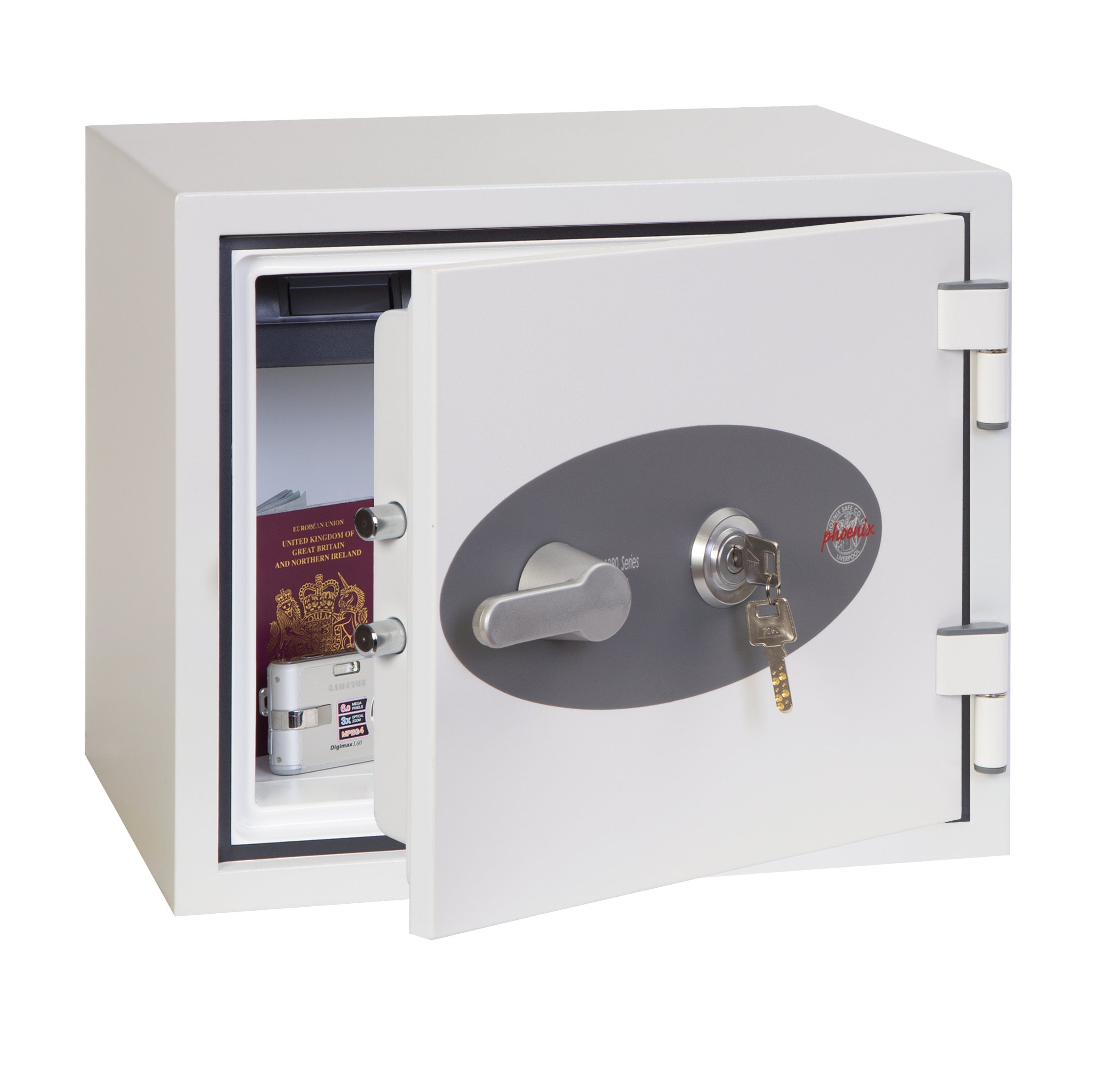 Coffre fort ignifuge - Serrure à clé - PHOENIX TITAN II FS1281K - Lecoffrefort.com