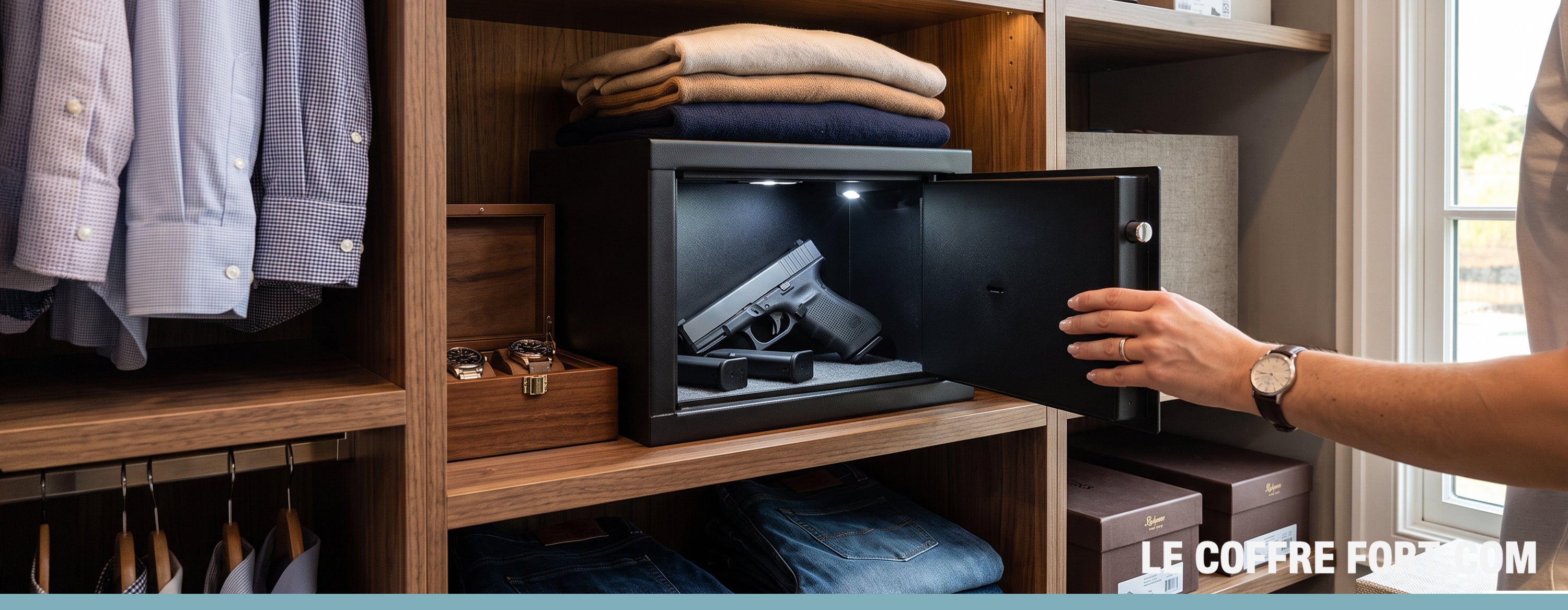 Quel coffre-fort choisir pour une arme de poing : Normes et bonnes pratiques