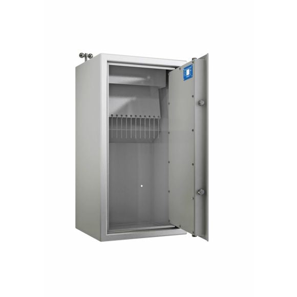 Coffre fort dépôt de fonds - Levier avec système anti-pêche - homologué Classe S1 - Serrure électronique - HARTMANN SE 901