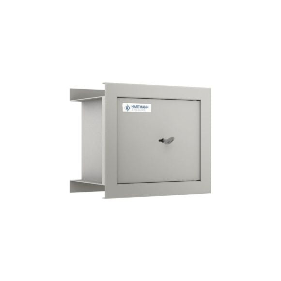 Coffre fort à emmurer Classe S2 - Serrure à clé A2P - HARTMANN WB2 - 6 litres
