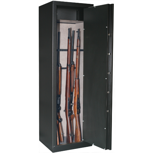 Armoire à fusils - 16 armes dont 8 avec lunette - Coffre intérieur - INFAC SENTINEL SD16