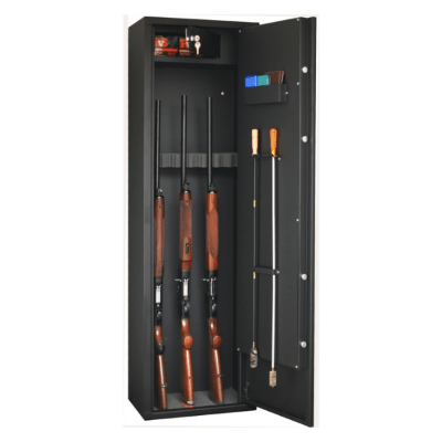 Armoire 8 fusils + coffret interne - Serrure à clé - FORTIFY DELTA 8 - Lecoffrefort.com