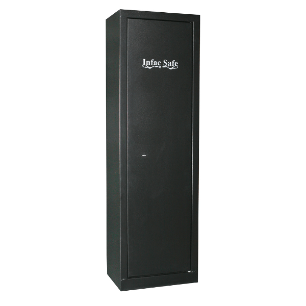 Armoire à fusils - 10 armes avec lunette - Coffre intérieur - INFAC SENTINEL SD10 - Lecoffrefort.com