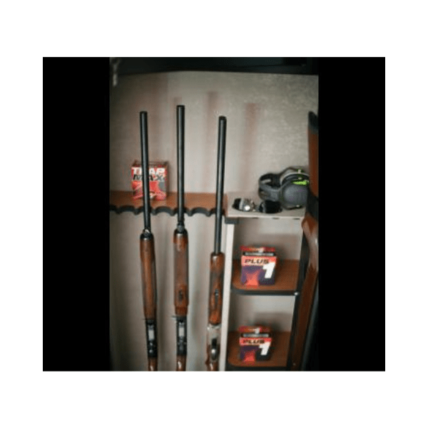 Armoire à fusils - 14 armes - 11 armes avec lunette + 3 dans la porte - coffre intérieur - Serrure électronique - EN 14450 CLASSE S1 - Infac Classic CT - 14 - ELEC - armoire à fusils - Lecoffrefort.com