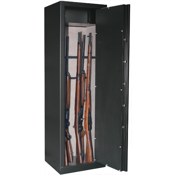 Armoire à fusils - 16 armes dont 8 avec lunette - Coffre intérieur - INFAC SENTINEL SD16 - Lecoffrefort.com
