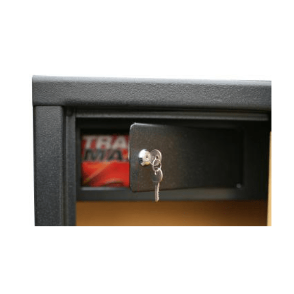 Armoire à fusils - 16 armes dont 8 avec lunette - Coffre intérieur - INFAC SENTINEL SD16 - armoire à fusils - Lecoffrefort.com