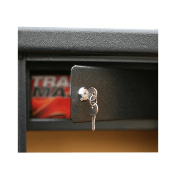 Armoire à fusils - 5 fusils avec lunette - Coffre intérieur - INFAC SENTINEL SD5 - armoire à fusils - Lecoffrefort.com