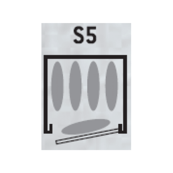 Armoire à fusils - 5 fusils - INFAC SENTINEL S5 - armoire à fusils - Lecoffrefort.com