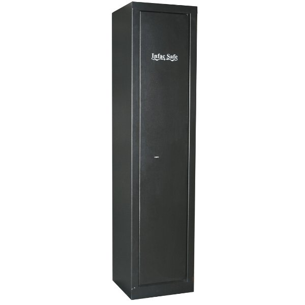 Armoire à fusils - 7 armes avec lunette - Coffre intérieur - INFAC SENTINEL SD7 - Lecoffrefort.com