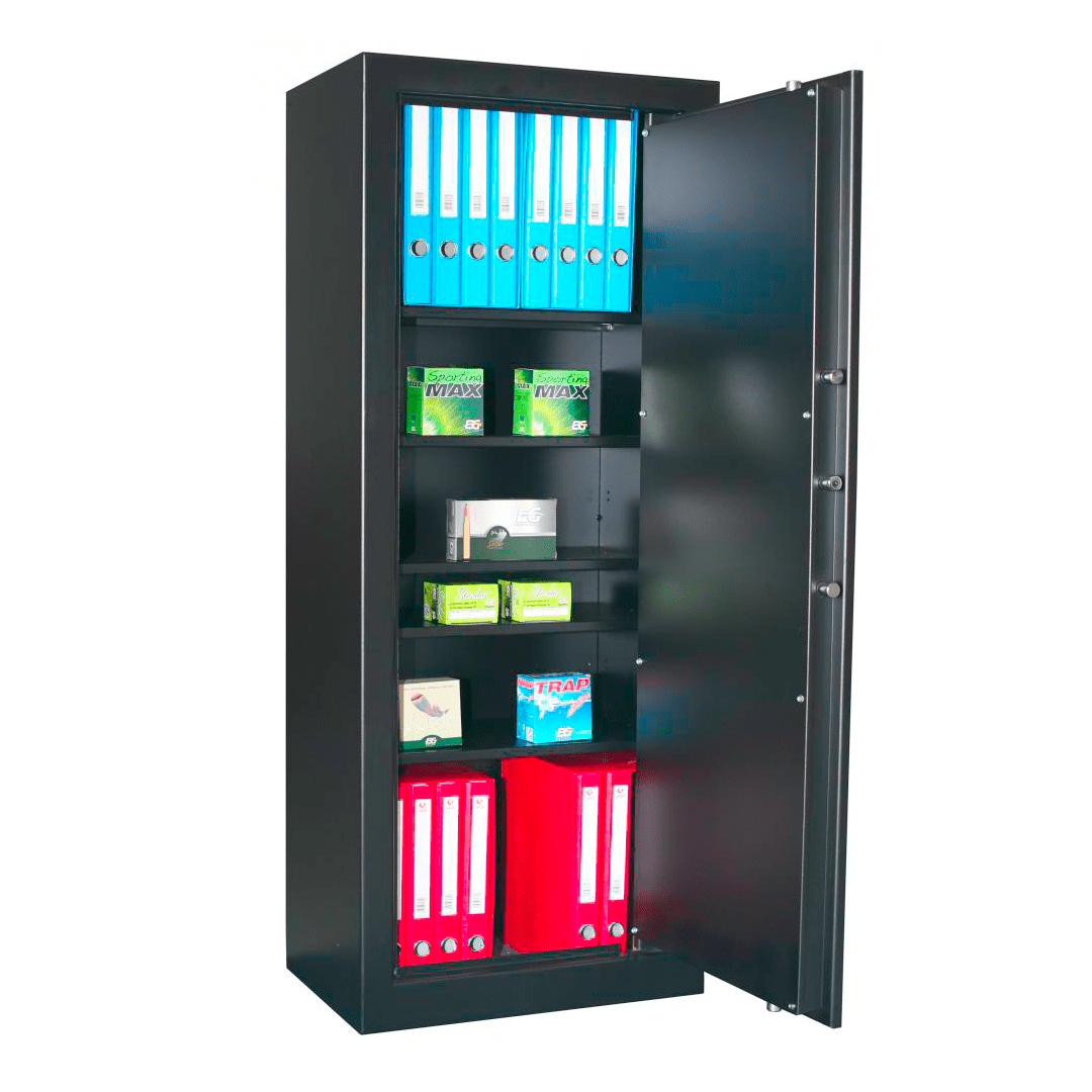 Armoire forte blindée à 5 étagères renforcées INFAC – C - 20 S - Lecoffrefort.com
