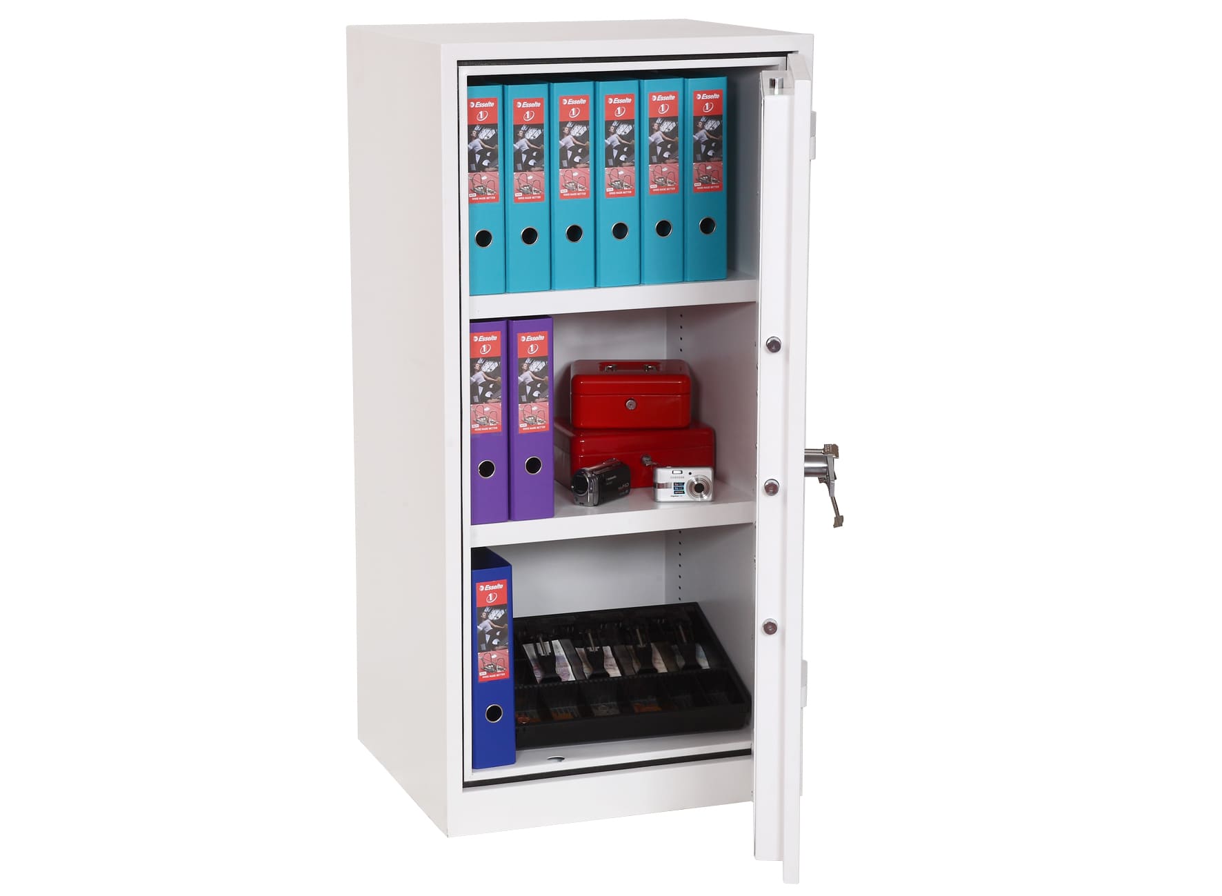 Armoire forte blindée - Serrure à clé - PHOENIX FIRE RANGER FS1511K - Lecoffrefort.com
