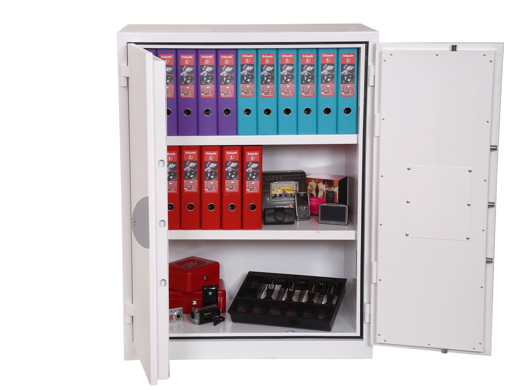 Armoire forte blindée - Serrure électronique - PHOENIX FIRE RANGER FS1512E - Lecoffrefort.com