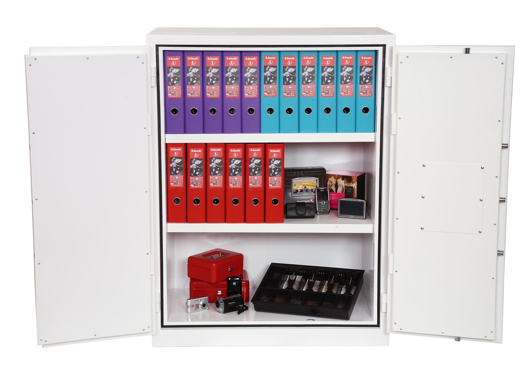 Armoire forte blindée - Serrure électronique - PHOENIX FIRE RANGER FS1512E - Lecoffrefort.com