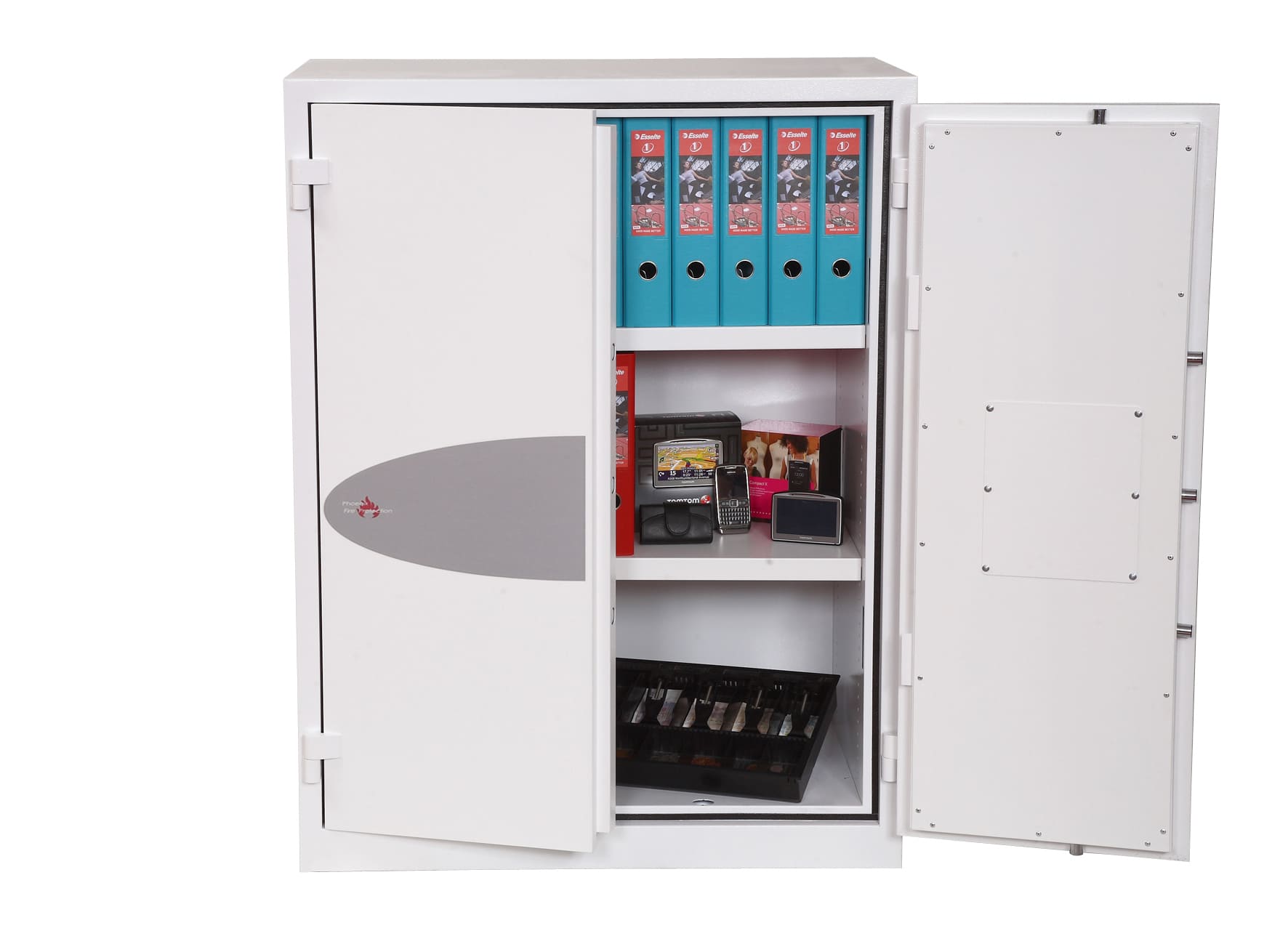 Armoire forte blindée - Serrure électronique - PHOENIX FIRE RANGER FS1512E - Lecoffrefort.com