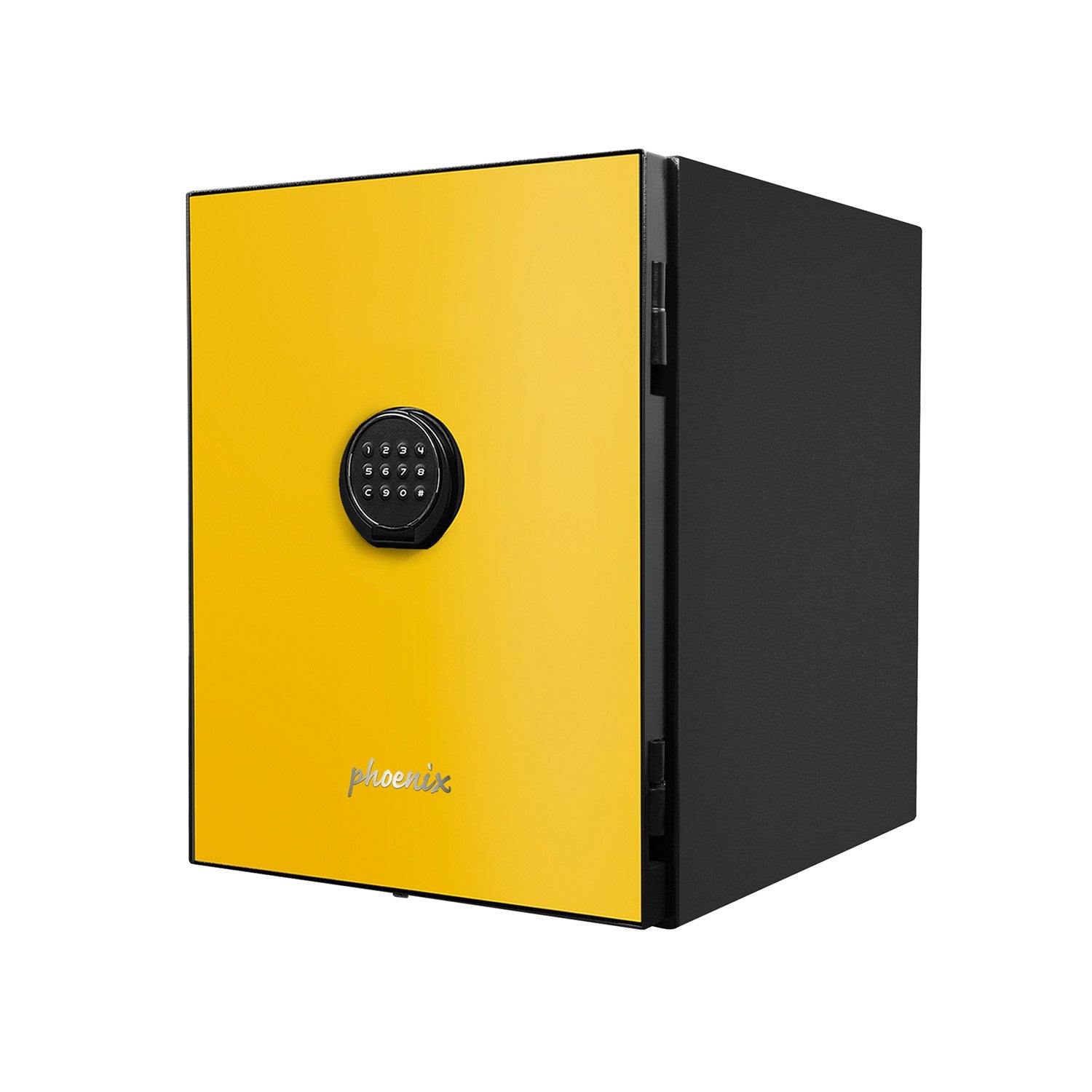 Coffre fort de Luxe avec panneau de porte jaune et serrure électronique - PHOENIX SPECTRUM LS6001EY - Lecoffrefort.com