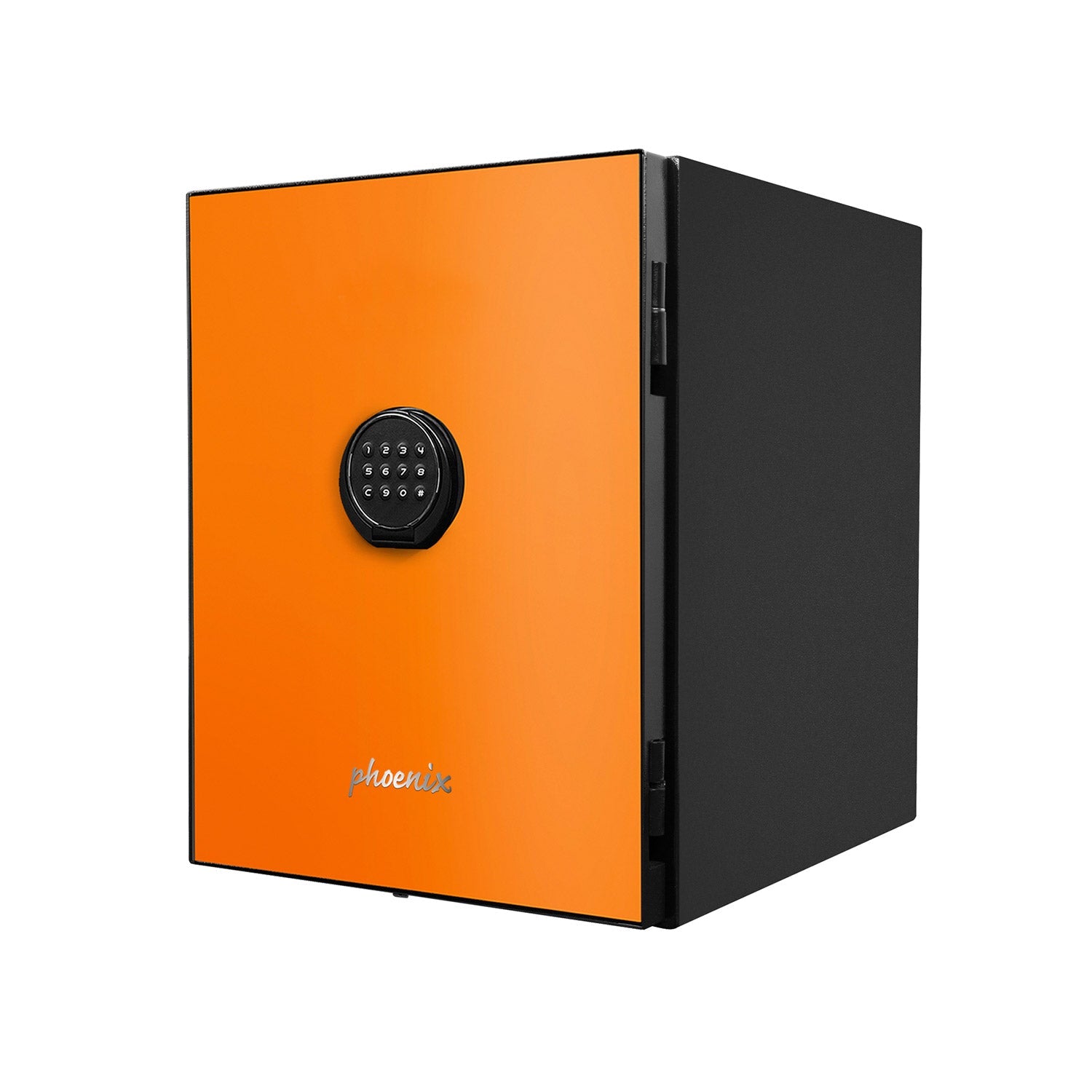 Coffre fort de Luxe avec panneau de porte orange et serrure électronique - PHOENIX SPECTRUM LS6001EO - Lecoffrefort.com