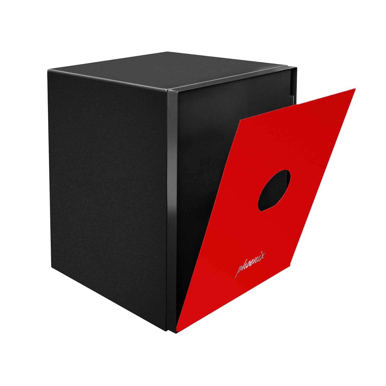 Coffre fort de Luxe avec panneau de porte rouge et serrure électronique - PHOENIX SPECTRUM LS6001ER - Lecoffrefort.com