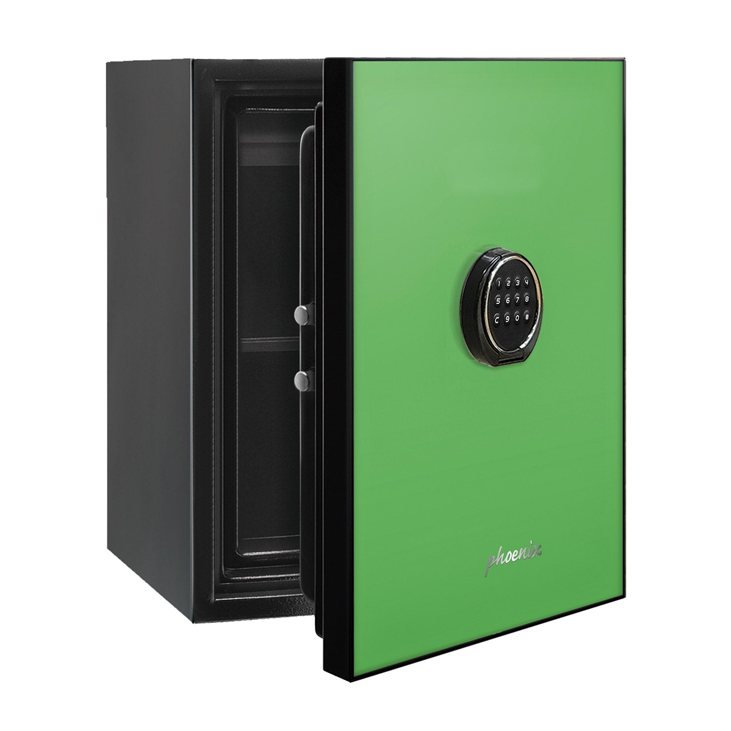 Coffre fort de Luxe avec panneau de porte verte et serrure électronique - PHOENIX SPECTRUM LS6001EG - Lecoffrefort.com