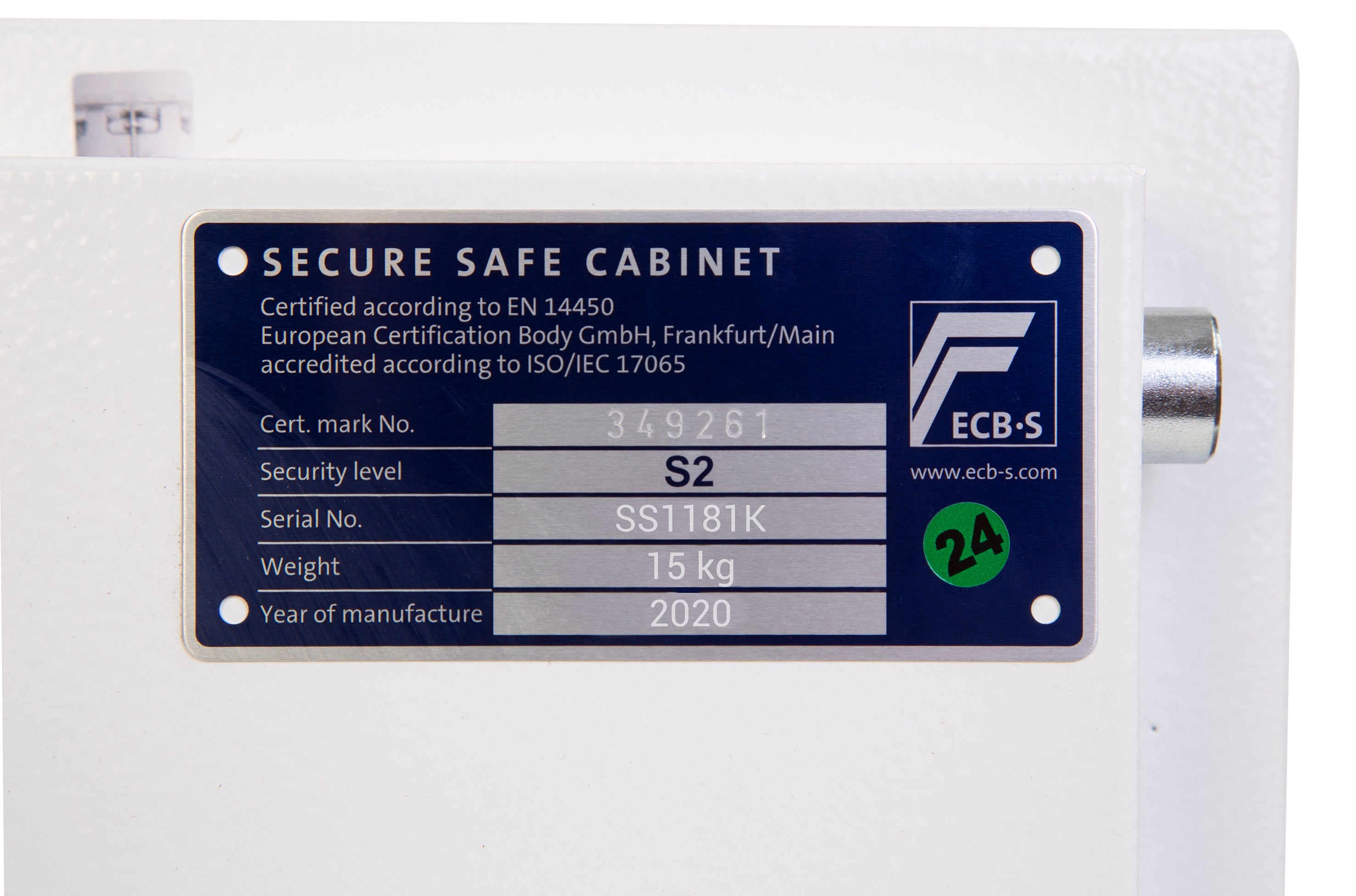 Coffre - fort de sécurité - Serrure à clé - PHOENIX FORTRESS SS1181K - Lecoffrefort.com