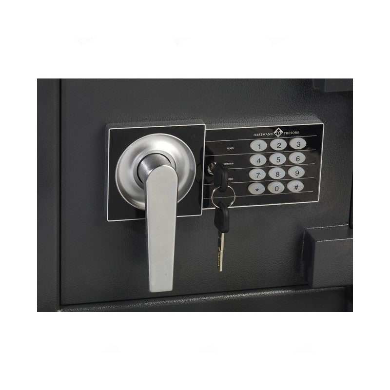Coffre fort de sécurité - Serrure électronique - HARTMANN ESSENTIAL SECURITY HES 90 - Lecoffrefort.com