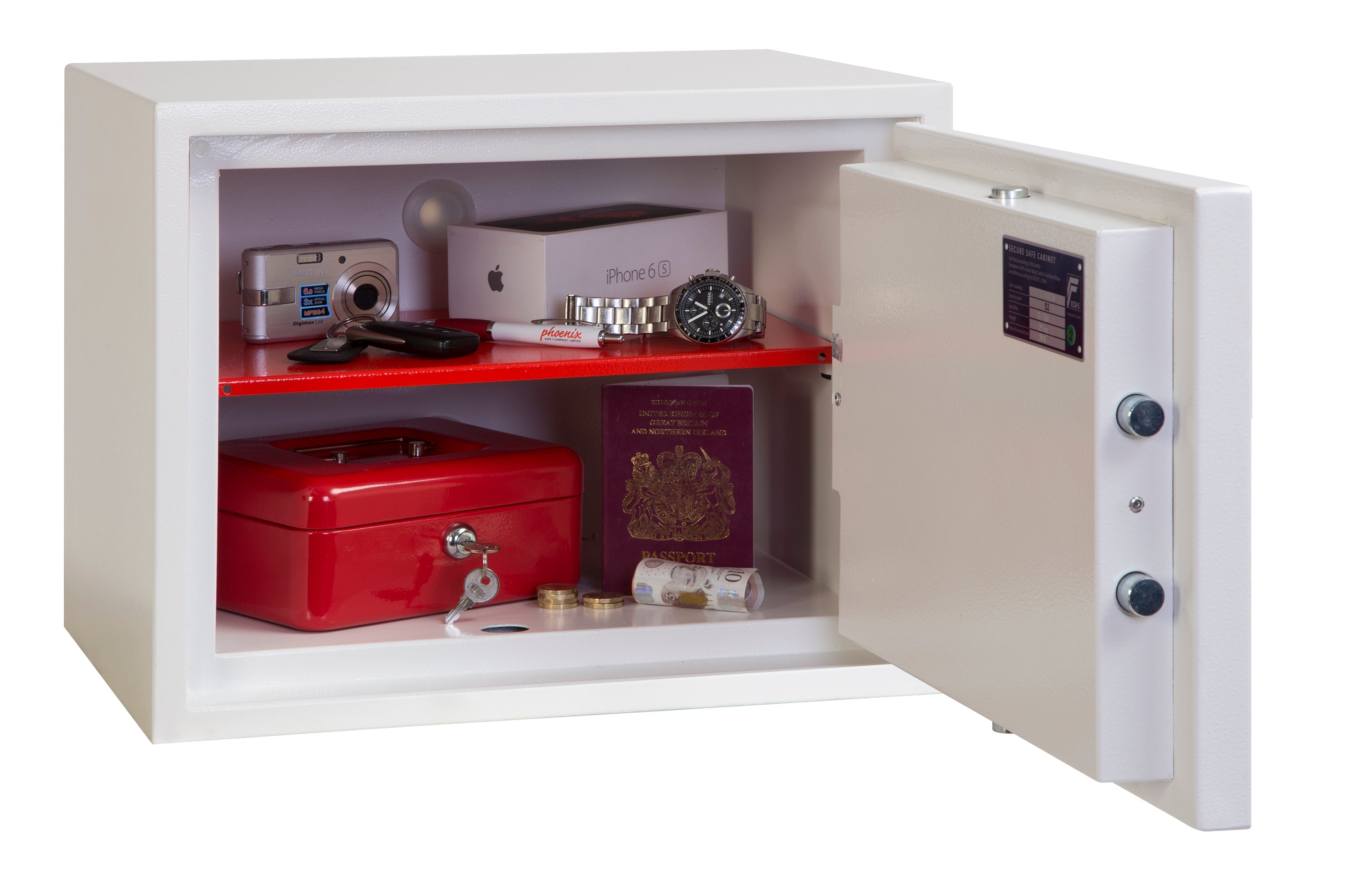 Coffre fort de sécurité - Serrure électronique PHOENIX FORTRESS SS1182E - Lecoffrefort.com
