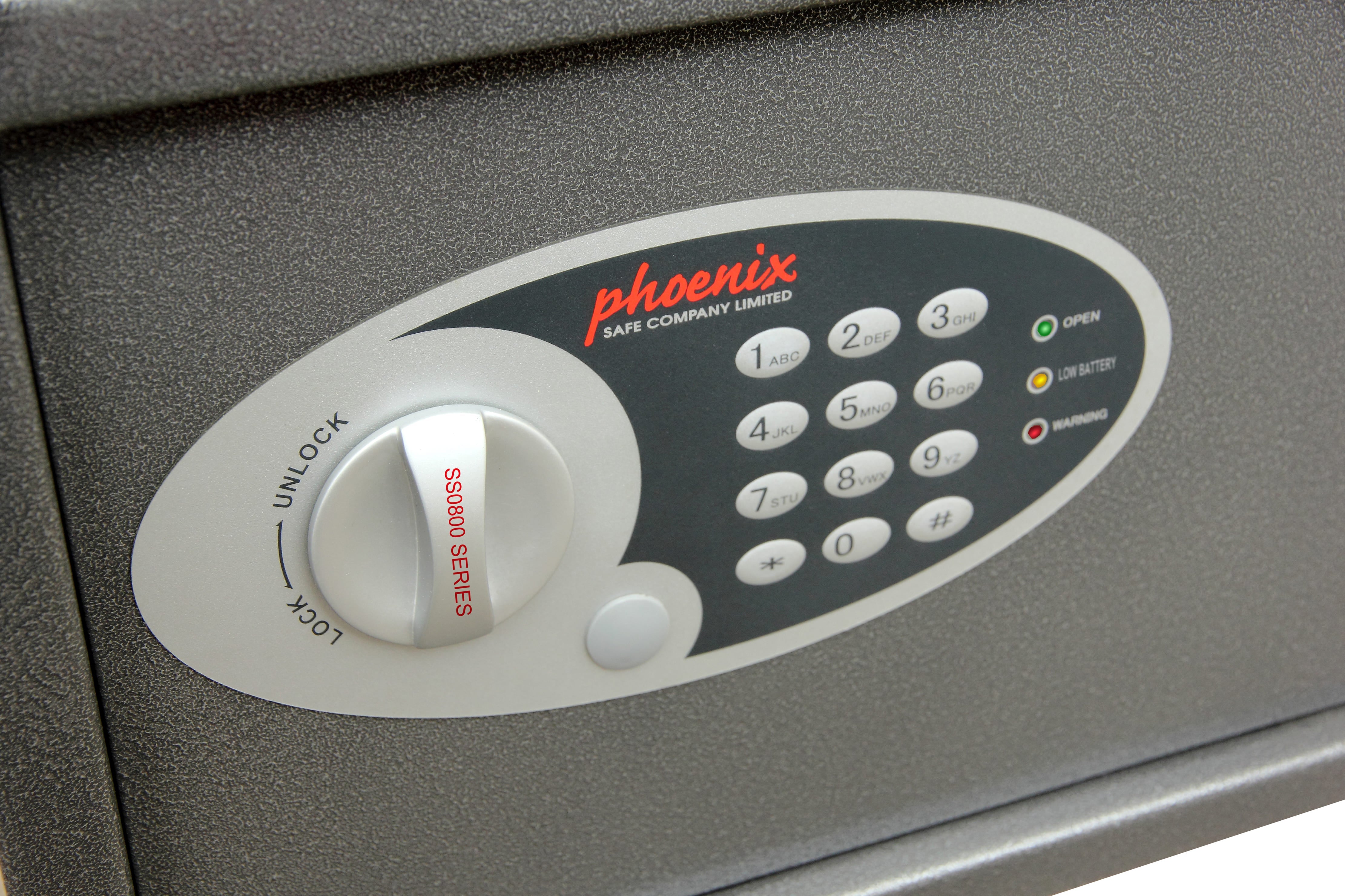 Coffre fort de sécurité - Serrure électronique - PHOENIX VELA SS0805E - Lecoffrefort.com