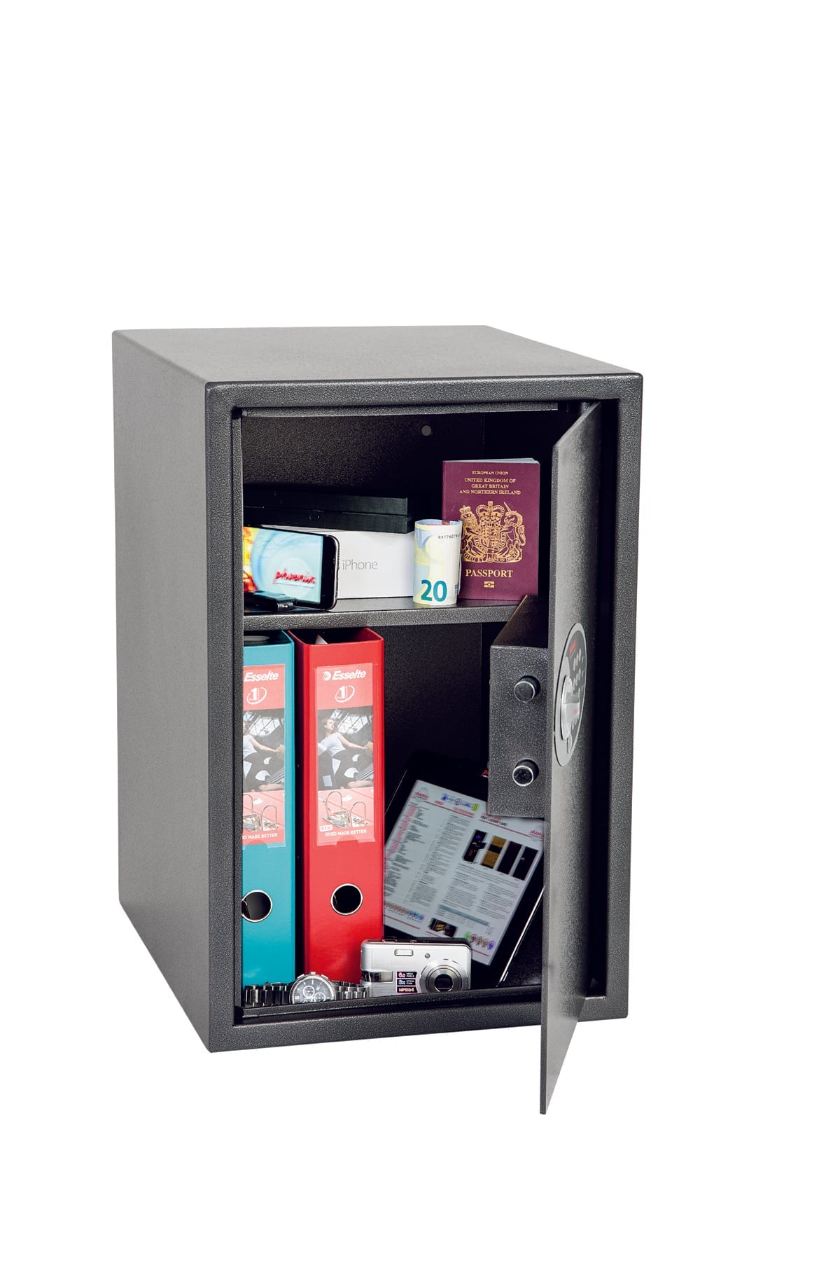 Coffre fort de sécurité - Serrure électronique - PHOENIX VELA SS0805E - Lecoffrefort.com
