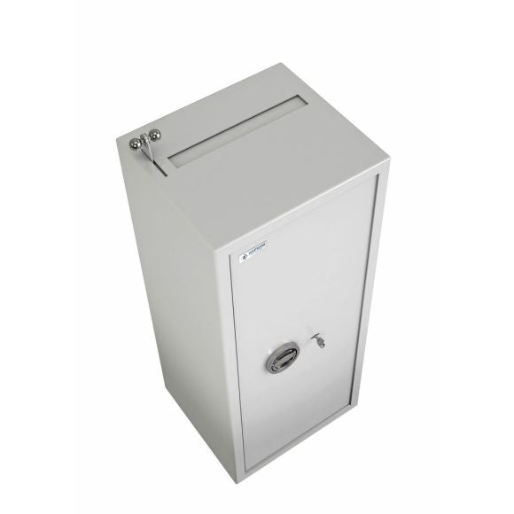 Coffre fort dépôt de fonds - Levier avec système anti - pêche - homologué Classe S1 - HARTMANN SE 902 - Lecoffrefort.com