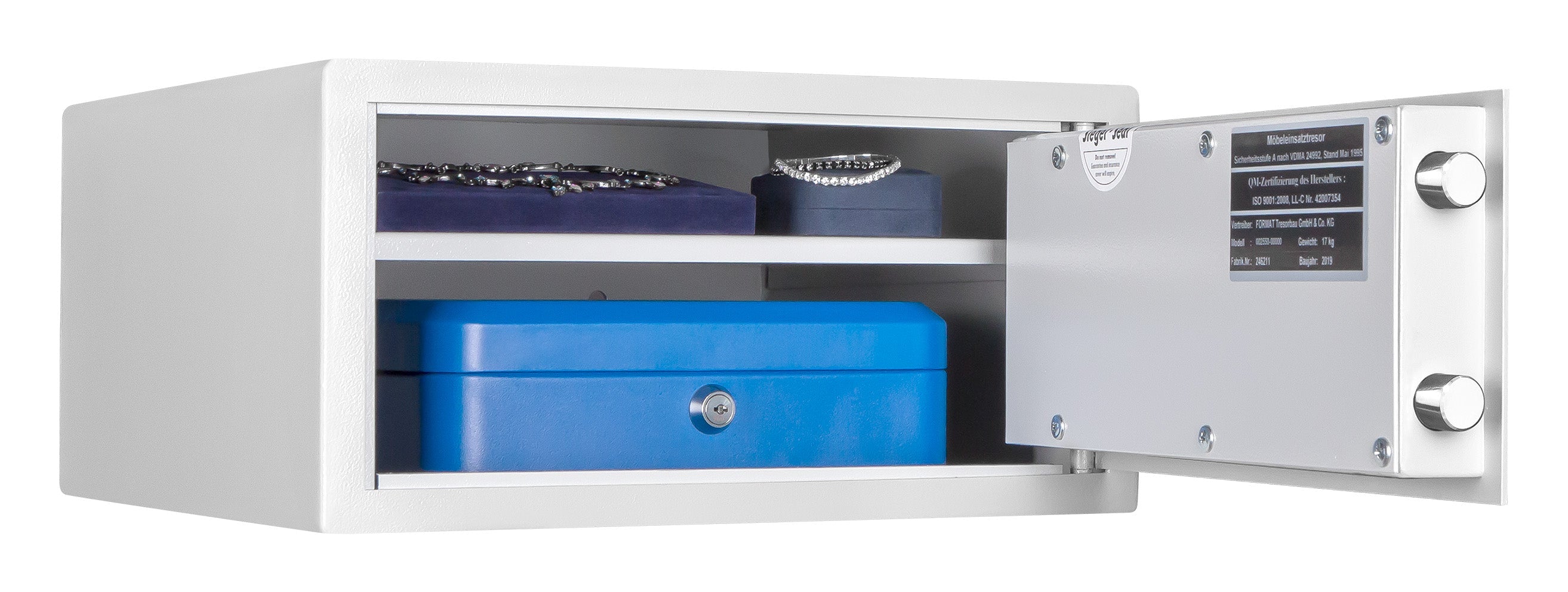 Coffre-fort encastrable meuble FORMAT F1 – Niveau A (VDMA 24 992) - Lecoffrefort.com