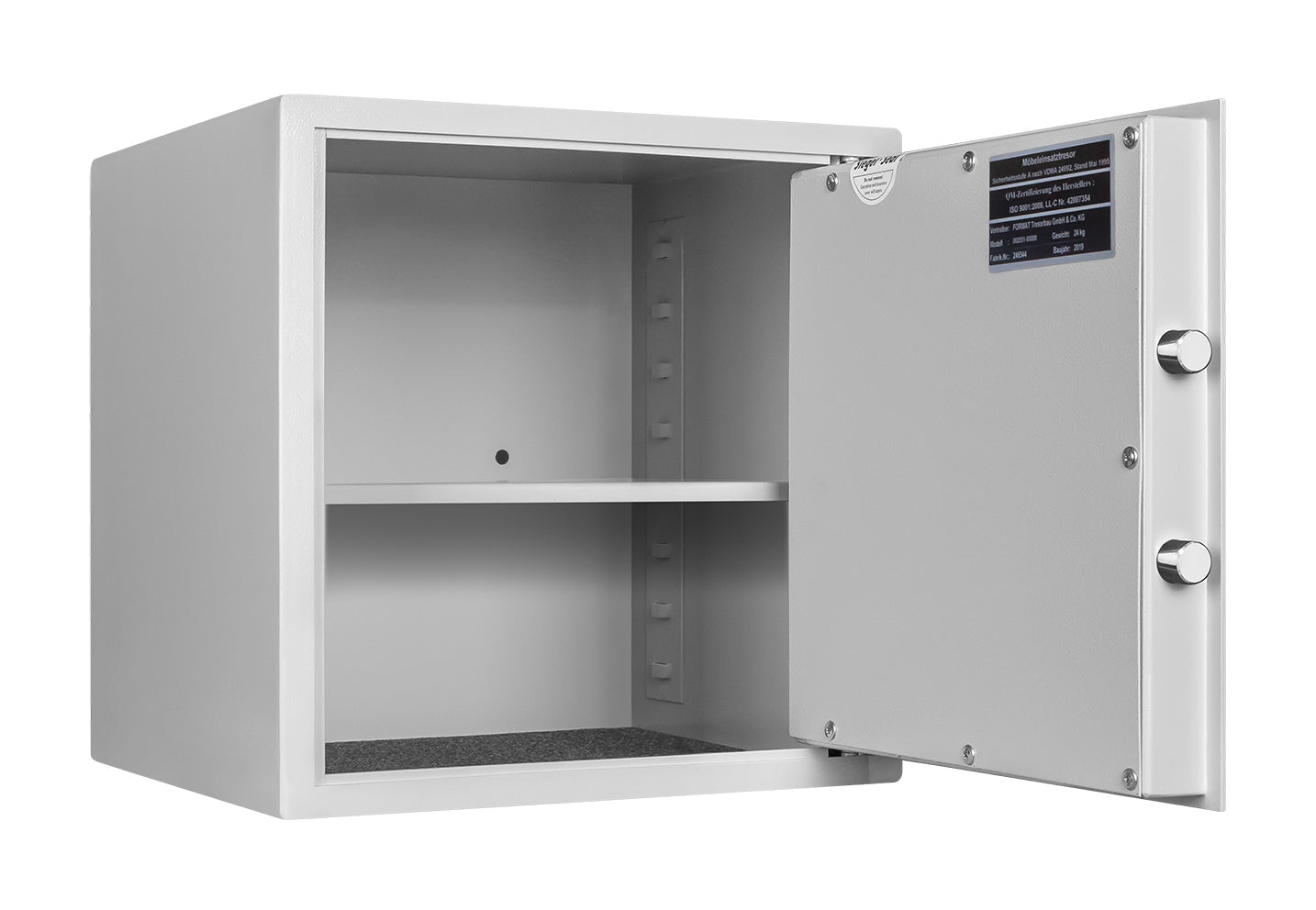 Coffre-fort encastrable meuble FORMAT F2 – Niveau A (VDMA 24 992) - Lecoffrefort.com