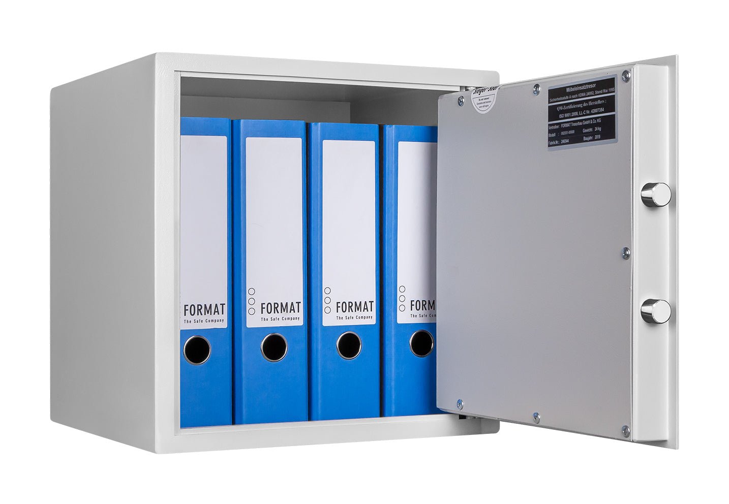 Coffre-fort encastrable meuble FORMAT F2 – Niveau A (VDMA 24 992) - Lecoffrefort.com