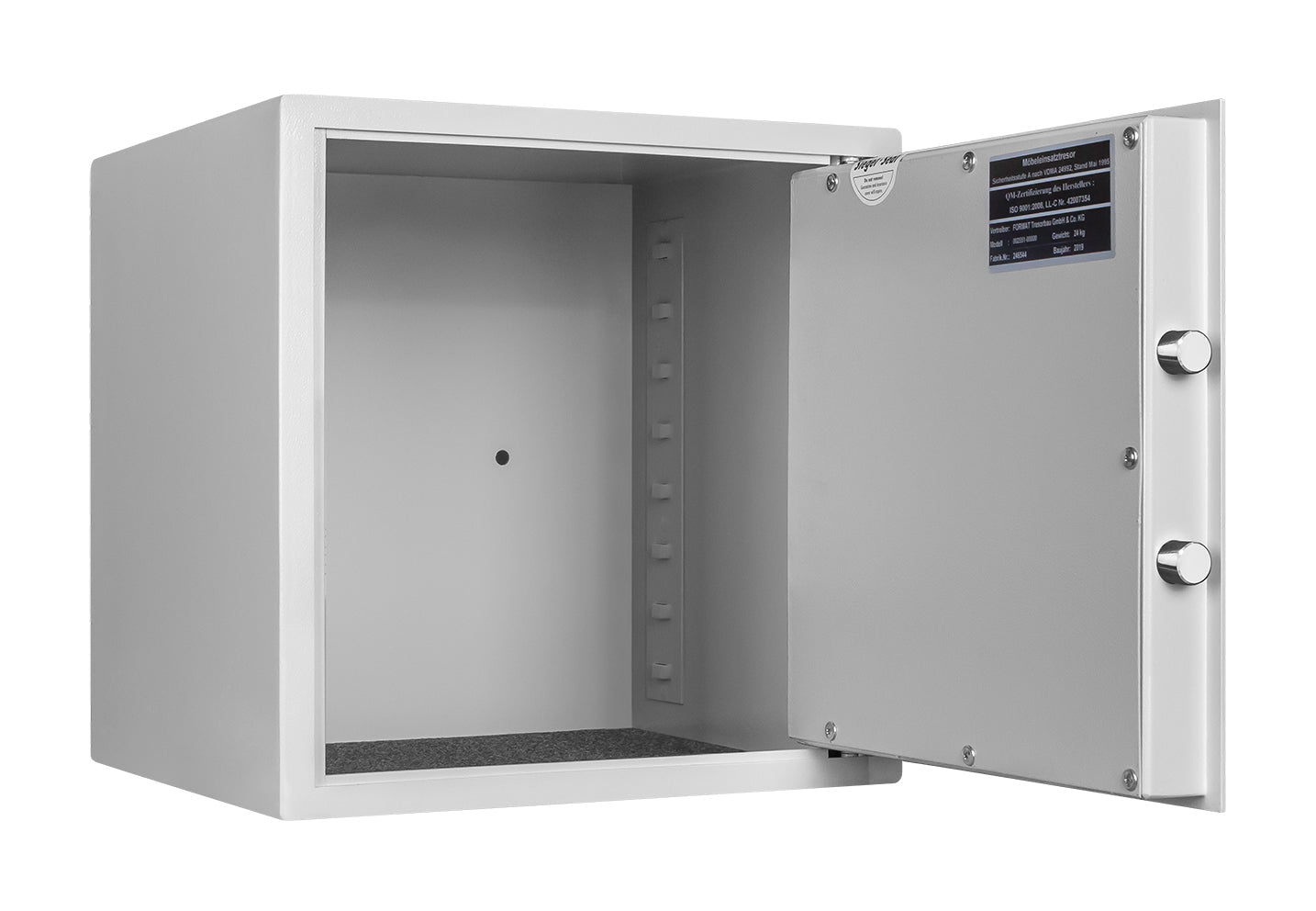 Coffre-fort encastrable meuble FORMAT F2 – Niveau A (VDMA 24 992) - Lecoffrefort.com